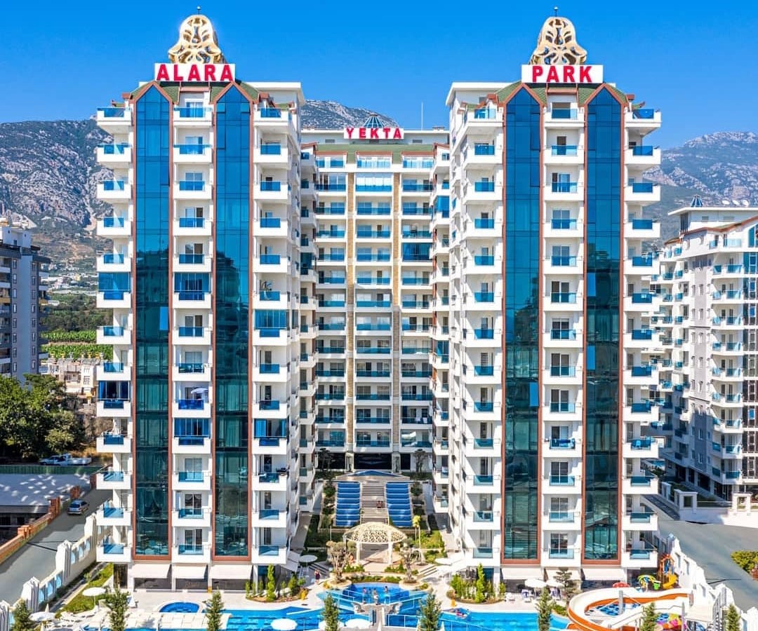 Меблированная квартира 1+1 в премиальном комплексе Yekta Alara Park Residence