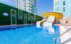 Квартира 1+1 в комплексе Olimpia Garden с богатой инфраструктурой