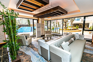 Меблированная квартира 1+1 в премиальном комплексе Yekta Alara Park Residence